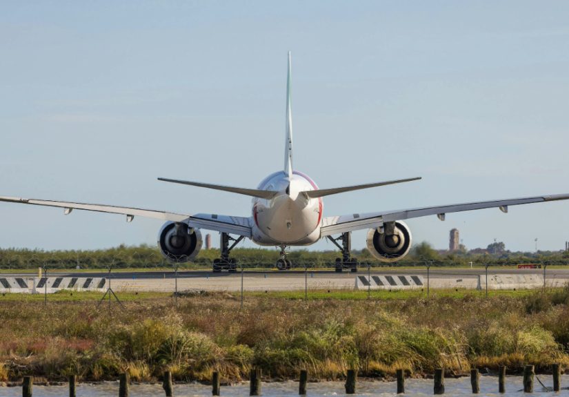 generic plane landing image